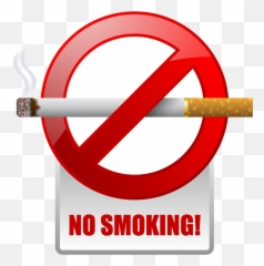 Red No Smoking Warning Sign Png Clipart Emoji,Hazard Sign Emoji