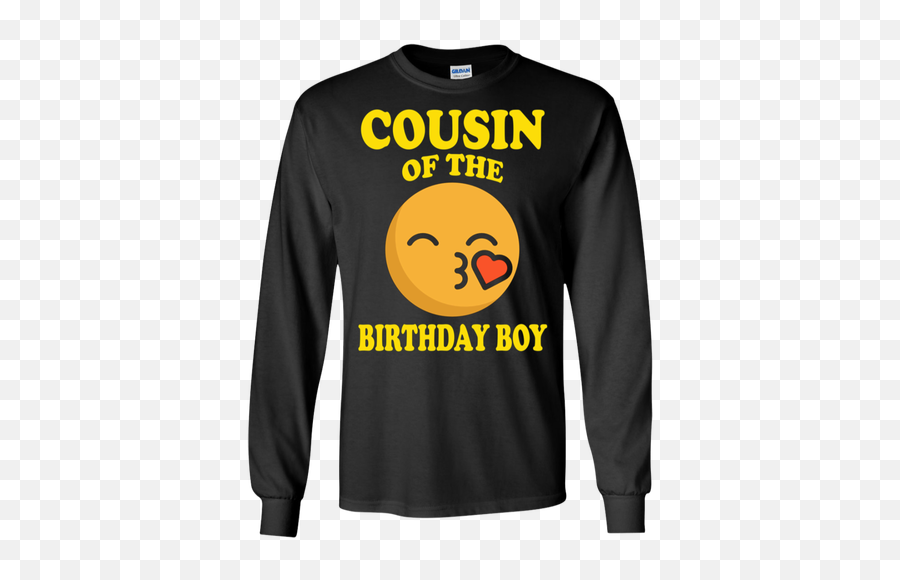 Cousin Of The Birthday Boy Emoji T - Shirt Cousin Gift,Chart Increases Emoji