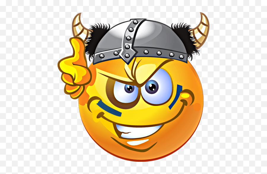 Vikings Emoji Fun Sticker - Viking Smiley,Joe Emoji Meme