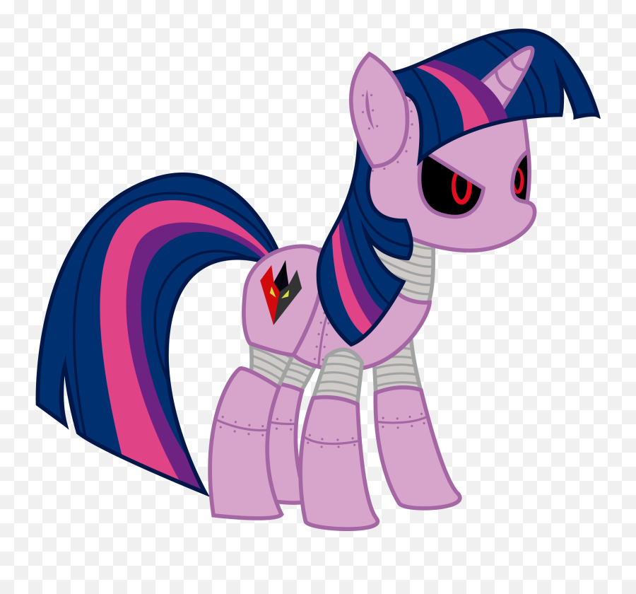 Download Twilight Sparkle Transparent Image - My Little Pony My Little Pony Twilight Sparkle Robot Emoji,My Little Pony Emojis