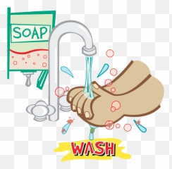 Hand Clipart Wash Hand Wash - Hand Washing With Soap Clipart Emoji,Hand Wash Emoji