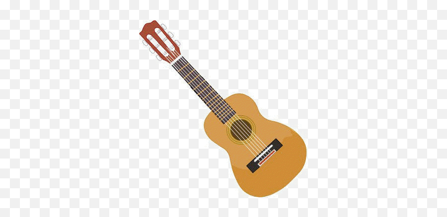 Guitar Clipart Free Music Graphics Image 0 - Clipartix Acoustic Guitar Gif Png Emoji,Guitar Superman Emoji