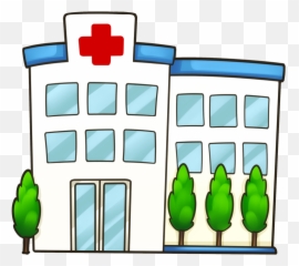 Hospital Clipart Carton - Imagenes De Hospital En Carton Emoji,Cat Emoji Slippers