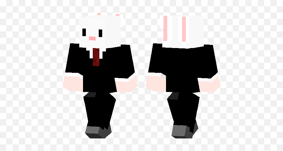 Tuxedo Rabbit Minecraft Pe Skins - Fictional Character Emoji,Tuxedo Emoji