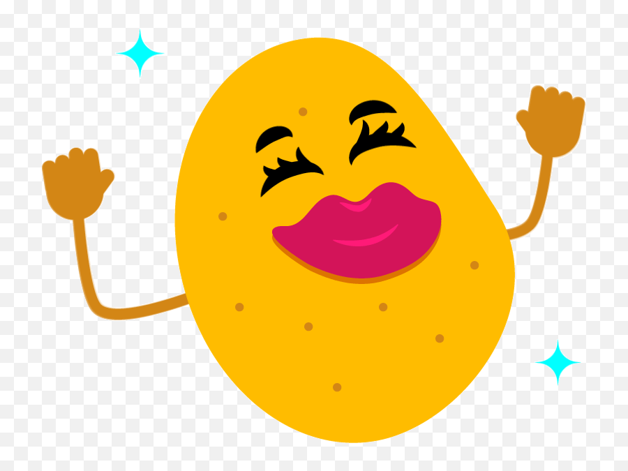 Batata Fashion - Happy Emoji,Batata Emoticon