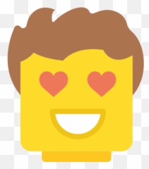 Face Square Smile In Love Interface Emoticons Smiling - Harry Potter Pics 128x128 Pixels Emoji,Love Face Emoticon