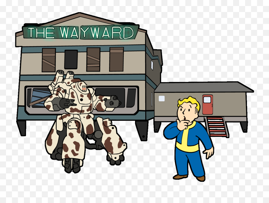 The Elusive Crane Fallout Wiki Fandom - Fallout 76 Wayward Emoji,El Grito De Munch Emoticon
