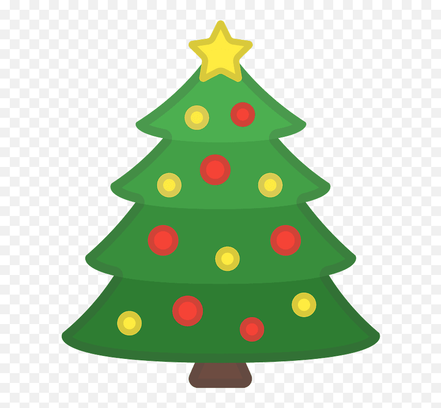 Christmas Tree Free Icon Of Noto Emoji - Free Printable Christmas Tree Clipart,Free Holiday Emoji