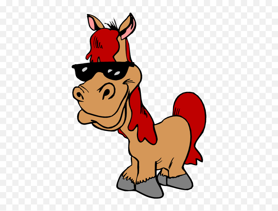 Free Funny Horse Pictures Cartoon - Clip Art Funny Horse Emoji,Cartoon Horse Faces Emotion