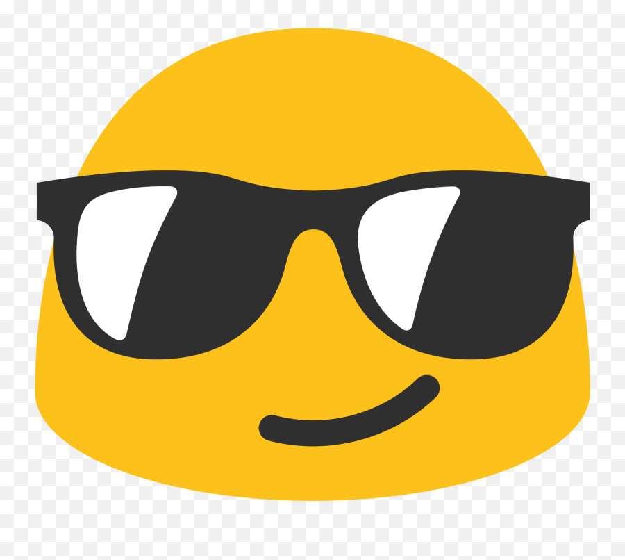 File - Emoji Sunglasses,Cool Emoji
