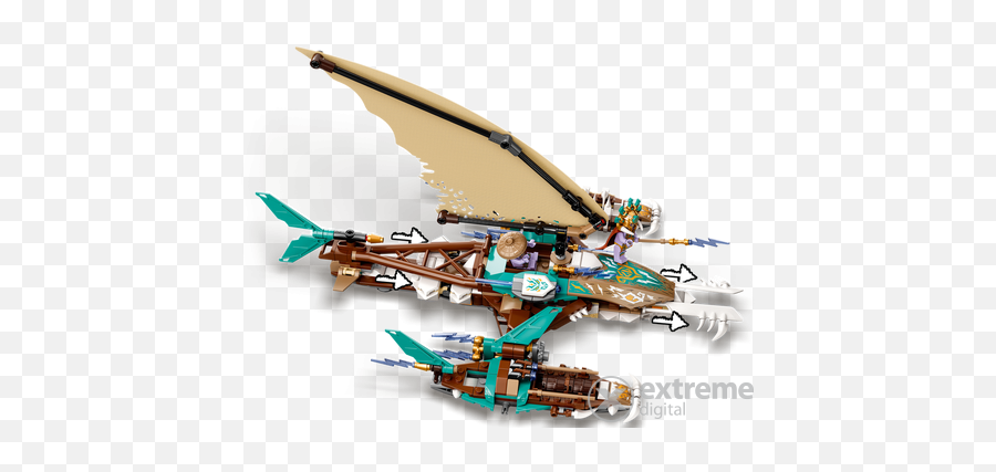 Lego Ninjago 71748 Katamarán Tengeri Csata Extreme Digital - Lego Ninjago Catamaran Sea Battle Emoji,Ninjago Zane Emoticon