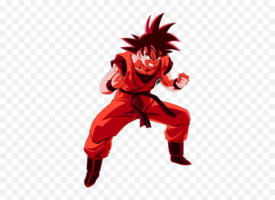 Son Goku Canon Dragon Ball Superpaleomario66 Character - Goku Kaio Ken Png Emoji,Dbz Goku Emoticon Spirit Bomb