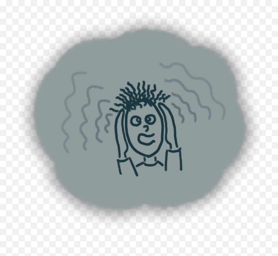 6 Scary Sleep Stories - Hair Design Emoji,Strange Emotion Face