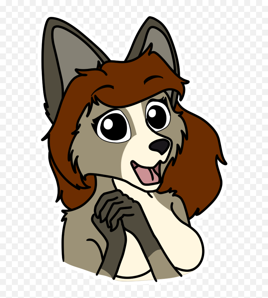 8d Emoji By Foxobox - Fur Affinity Dot Net Happy,Puppy Emoji