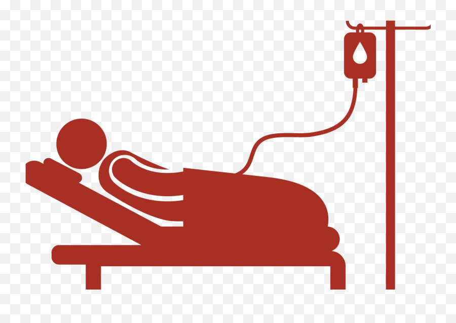 Patient On Hospital Drip - Cartoon Person In Hospital Bed Person In Hospital Bed Clipart Emoji,Libraryclipart.com Emojis