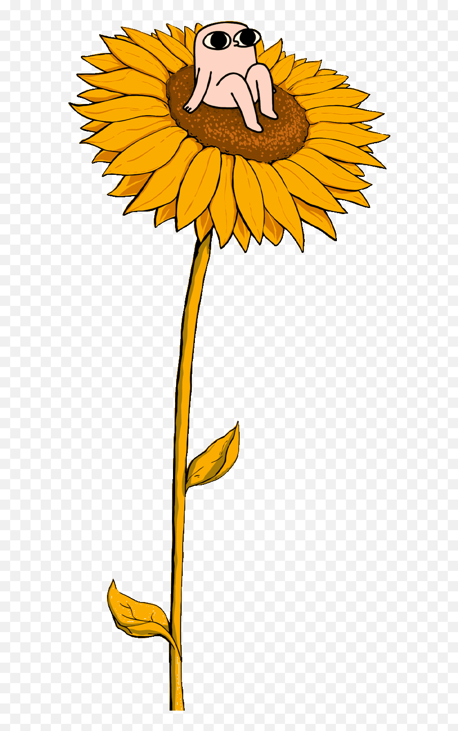 Sticker By Armani Exchange For Ios Android Giphy Animated Emoji,Sunflower Emoji