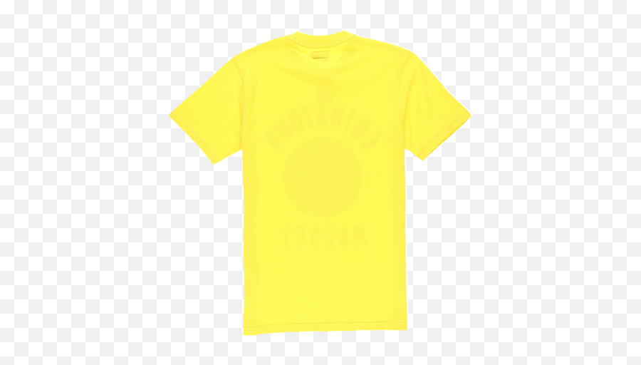 Chinatown Market Smiley Logo T - Shirt Yellow Short Sleeve Emoji,Emoticon T Shirts