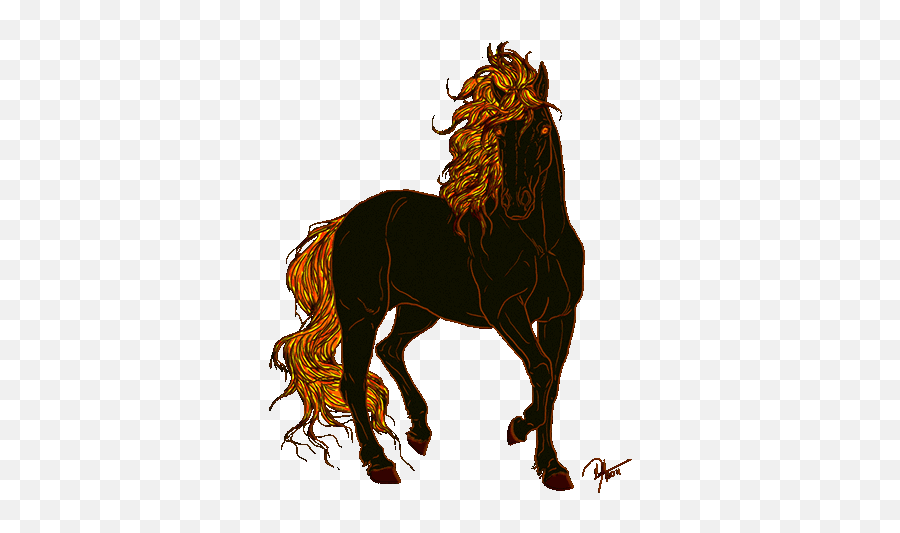 Horse Walking Art - Transparent Horse Gif Emoji,Taking Medicine Emoticon Gif