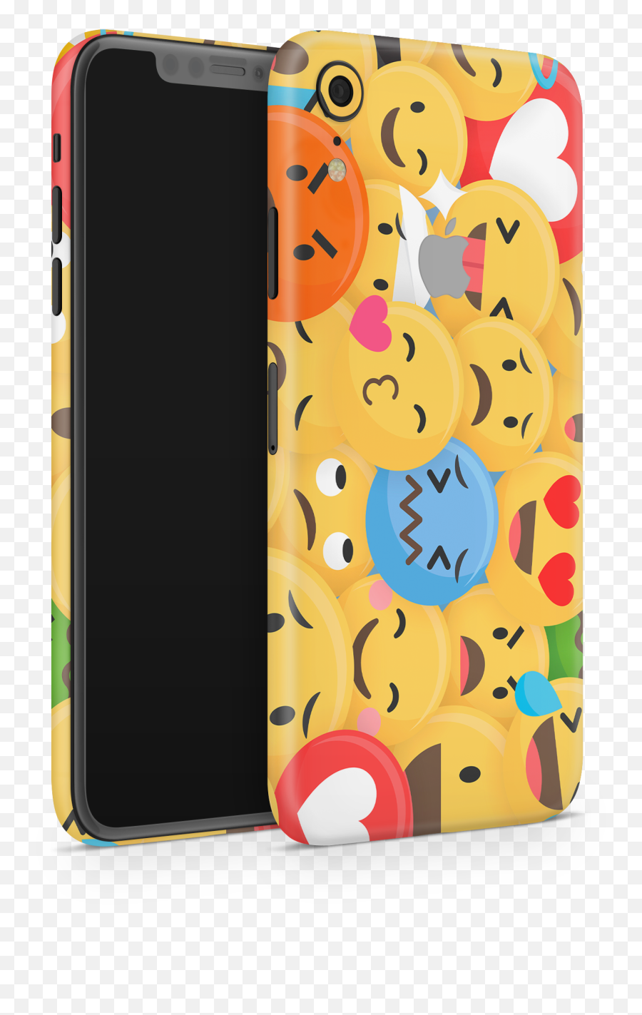 Iphone Xr Skin - Mobile Phone Case Emoji,Iphone Case With Galxey Emojis