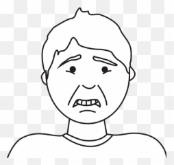 Afraid In Tawasol Global Symbols - Hair Design Emoji,Afraid Emotion Clip Art