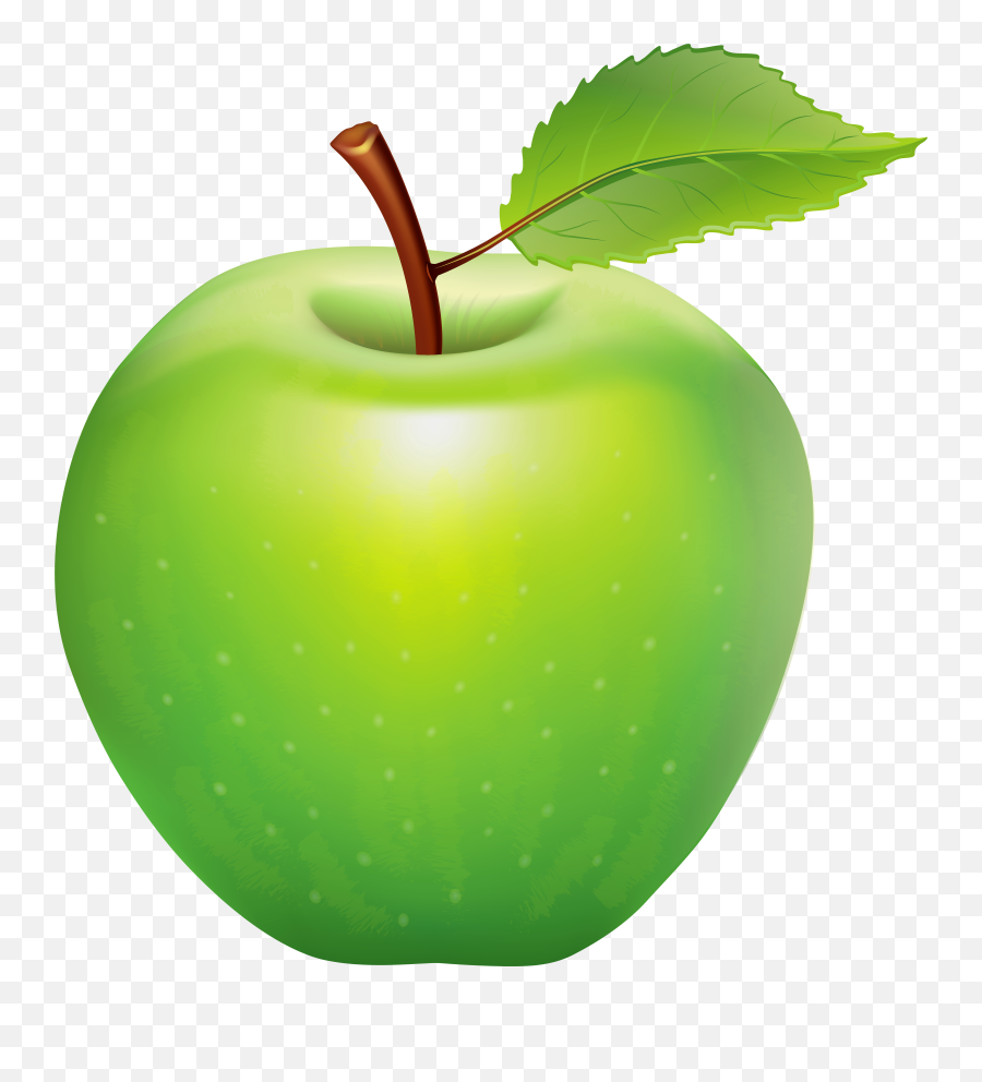 Green Apple Png Clip Art Image Gallery Yopriceville - High Emoji,Emojis Mogicons