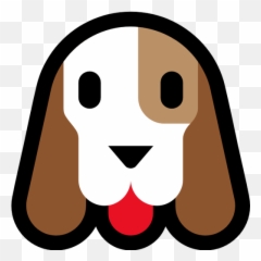 Emoji Image Resource Download - Microsoft Dog Face Emoji,Windows Emojis