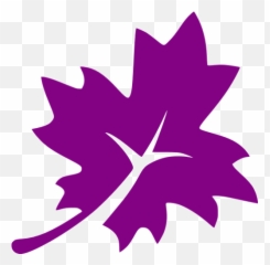 Purple Leaf 3 Icon - Orange Leaf Icon Transparent Emoji,Maple Leaf Emoticon For Facebook
