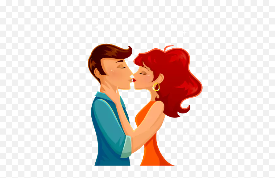 Kisses - Emoji By Toni Glenn Couple Kiss Vector Png,Kissing Emoji