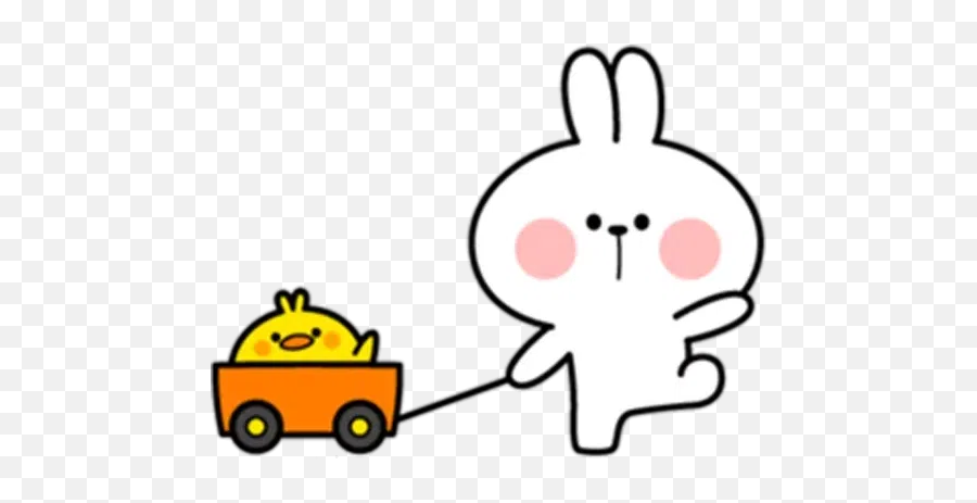 Rabbit Whatsapp Stickers - Stickers Cloud Emoji,Smileys Emoticons Going To Faint