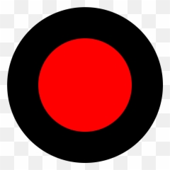 Red Recording Dot Png Black And White Download - Circle Red Dot White Circle Emoji,Recording Emoji