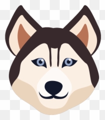 Husky Inu Emoji,Emoji Doh