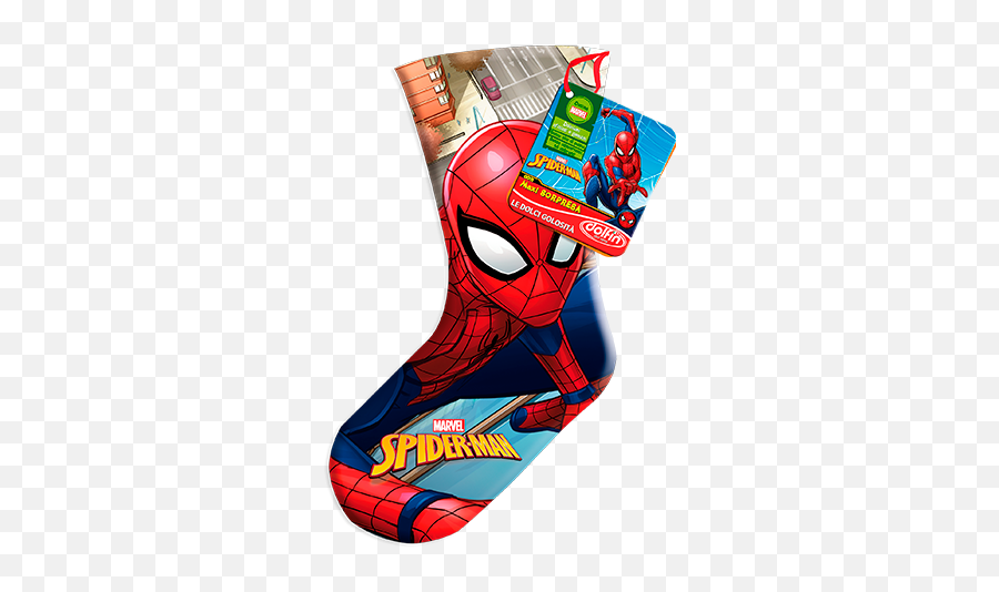 Stockings Dolfin - Calza Della Befana Spiderman Emoji,Spider-man Emoji