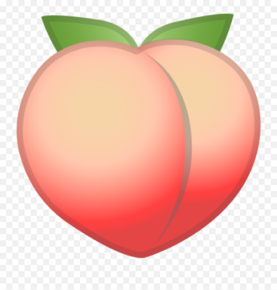 Peach Icon Noto Emoji Food Drink Iconset Google - Peach Emoji Transparent Background,Custard Emoji