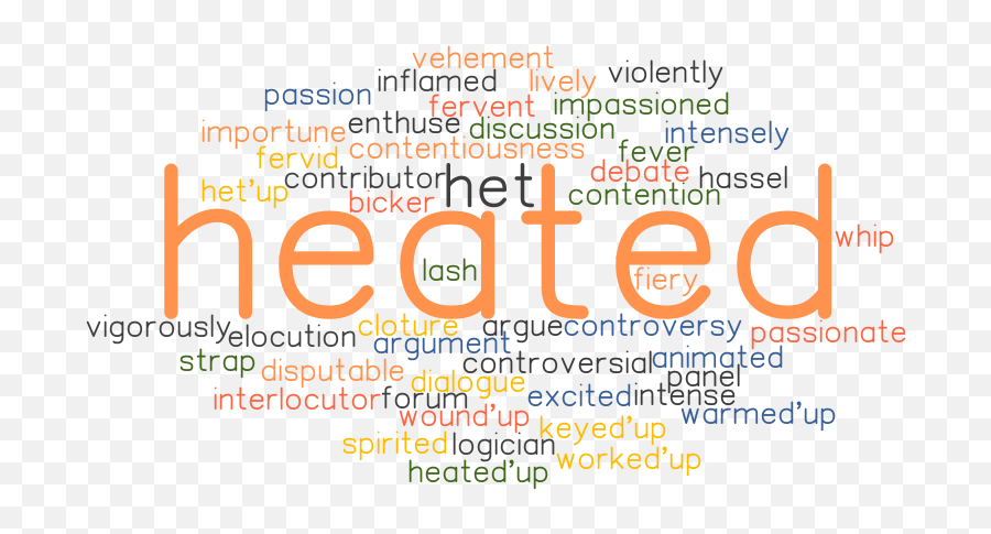 Heated Synonyms And Related Words What Is Another Word For - Vertical Emoji,Intense Emotion Car