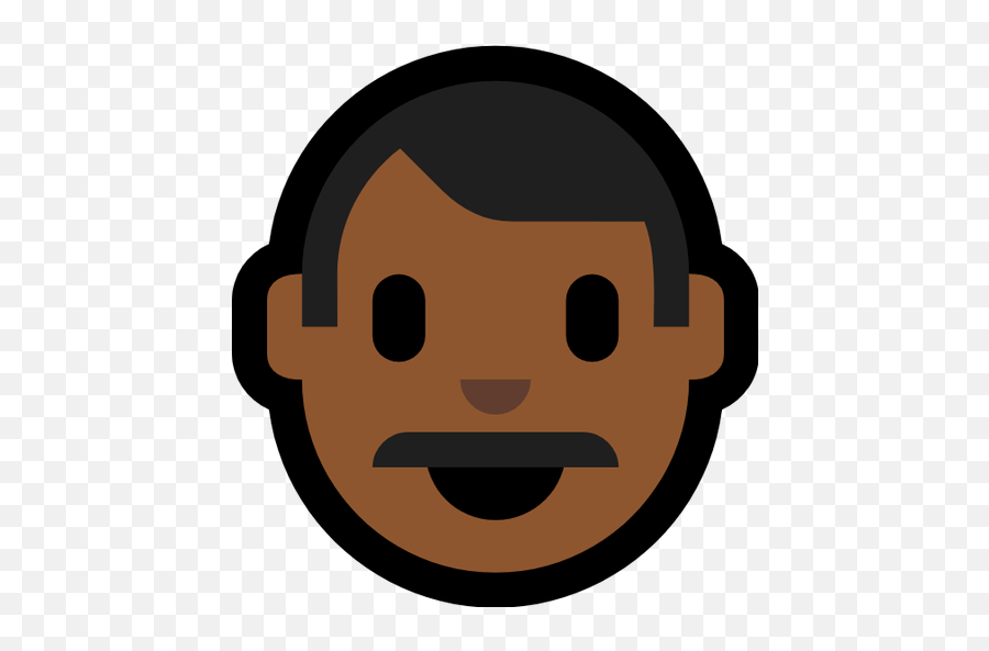 Emoji Image Resource Download - Major Social,Dark Skin Emoji