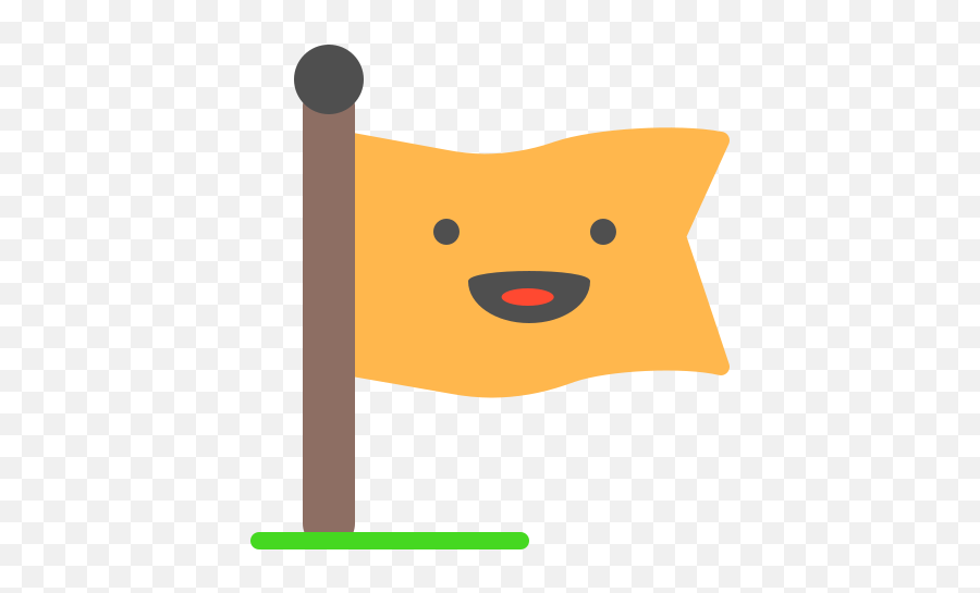 Flag Emoji Emoticon Smile Free Icon - Happy,Flag Emoji