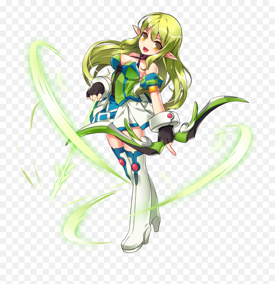 Renaid - Elwiki Rena From Elsword Emoji,Elsword Erbluhen Emotion Guide