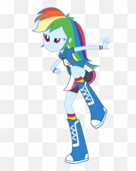Rainbow Dash - Cia Dos Gifs Equestria Girls Rainbow Dash Emoji,Yoyo And Cici Emoticon