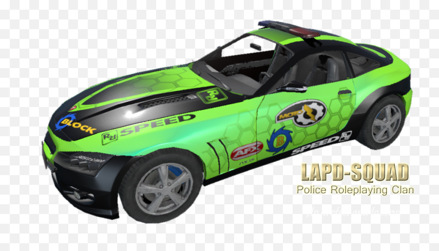 Lapd Squad - Automotive Decal Emoji,Cops Chasing Car Emoji