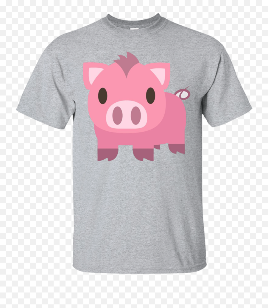 Pig Emoji Tshirt Pink Oink Zoo Animal Mud Curled Tail U2013 Newmeup - Bobby Firmino T Shirt,Pig Emoji Png
