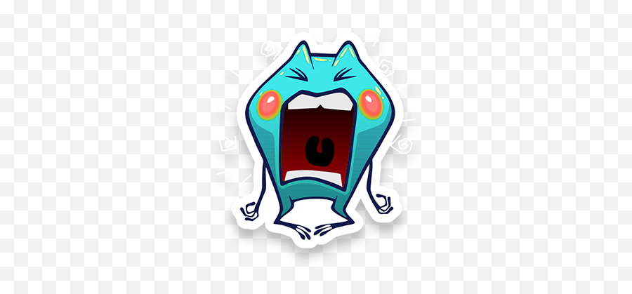 Alien - Sticker Pack By Tygra Games Fictional Character Emoji,Alien Emoji Stickers