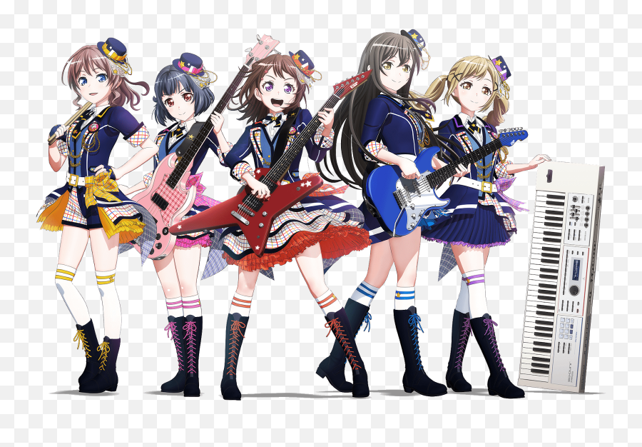 Musim Kedua Anime Dari Franchise Bang Dream Akan Tayang Emoji,Domo Kun Emoticons