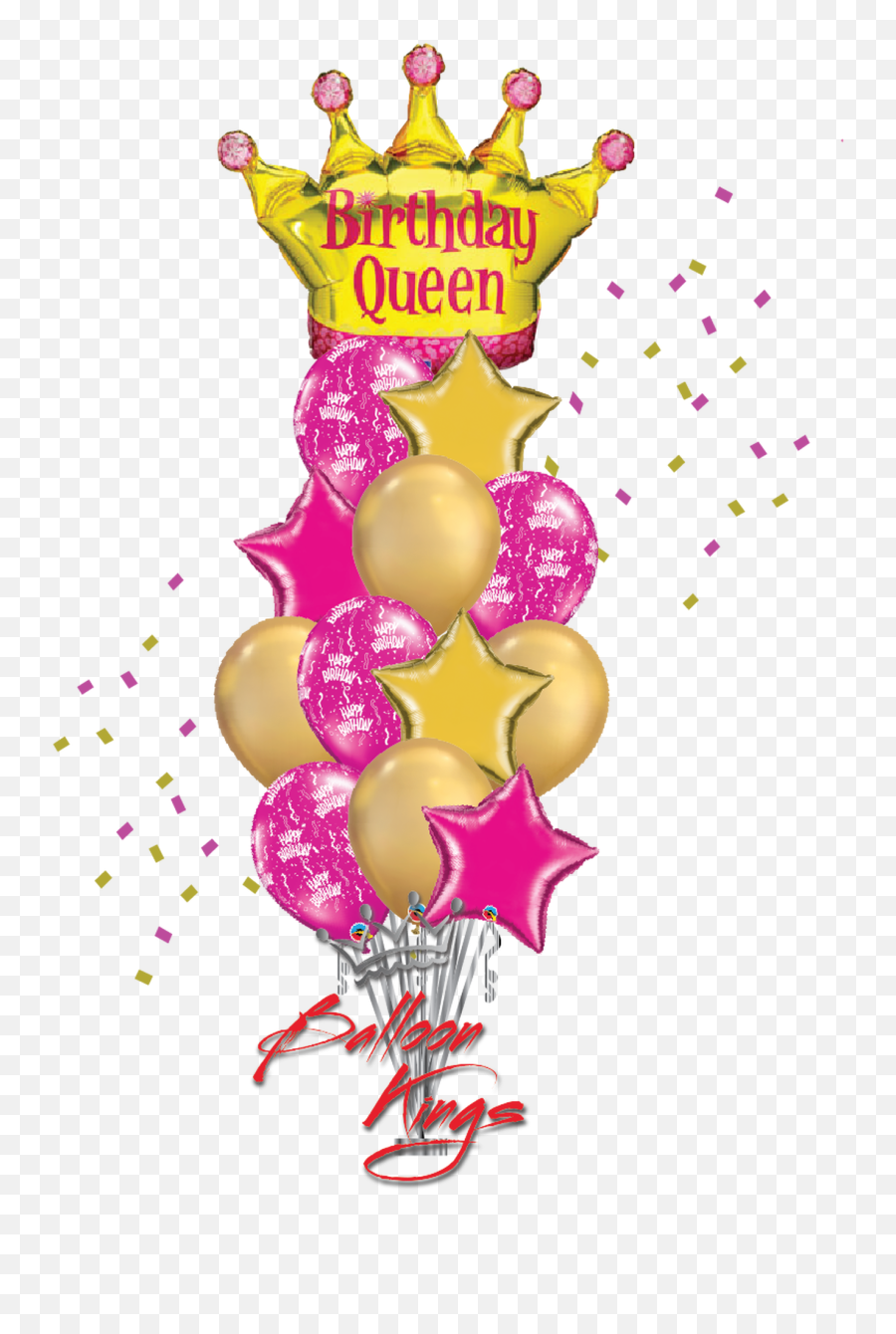 Birthday Queen Bouquet - Queens Birthday Clipart Emoji,King Queen Emoji