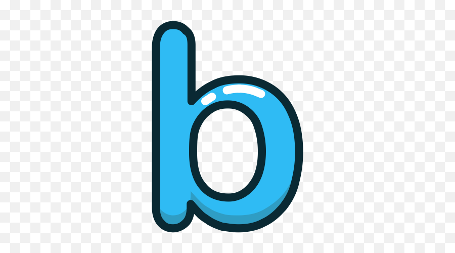 Letters Only A - Lower Case Letter B Emoji,B Letter Emoji