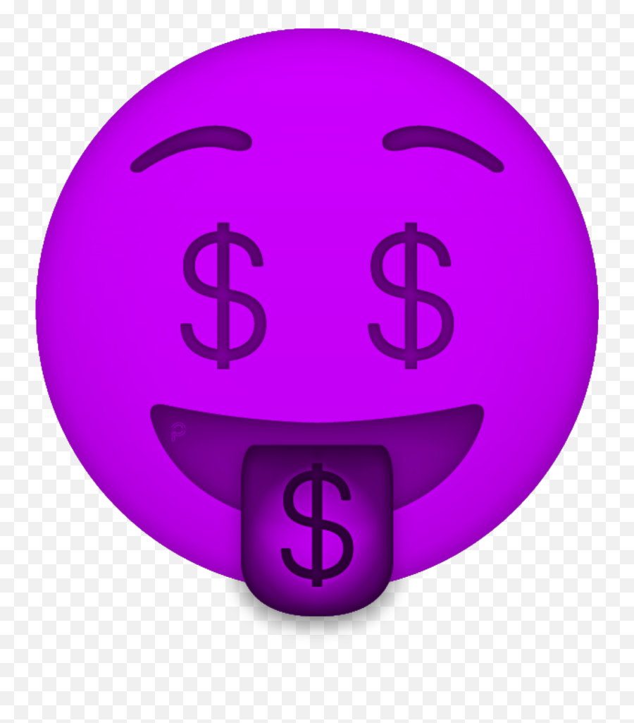 Emoji Smily Dollar Sticker - Happy,Emoticon Pa