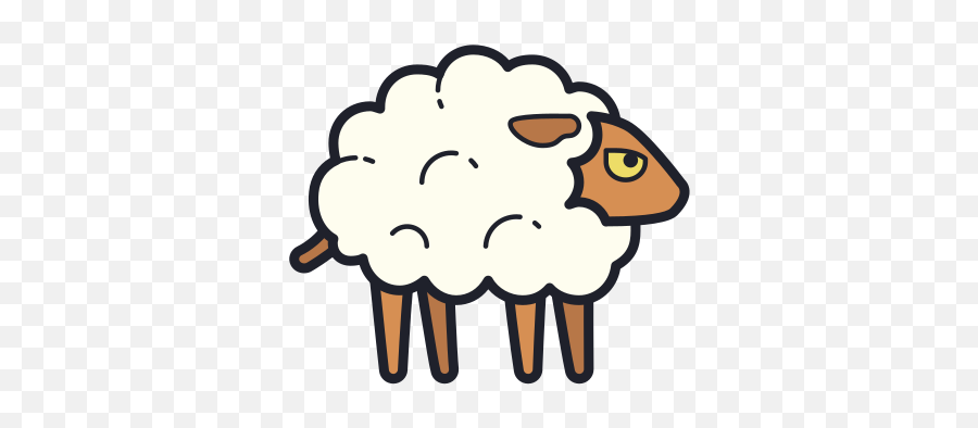 Sheep Icon U2013 Free Download Png And Vector - Language Emoji,Sheep Emoticon Tumblr