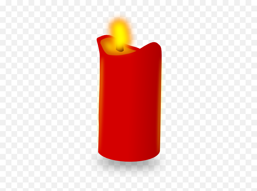 Cliparts Red Candle Clipart - Red Candle Clipart Transparent Emoji,Christmas Candle Emojis