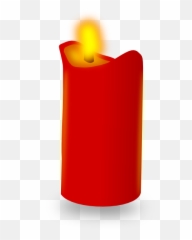Cliparts Red Candle Clipart - Red Candle Clipart Transparent Emoji,Christmas Candle Emojis