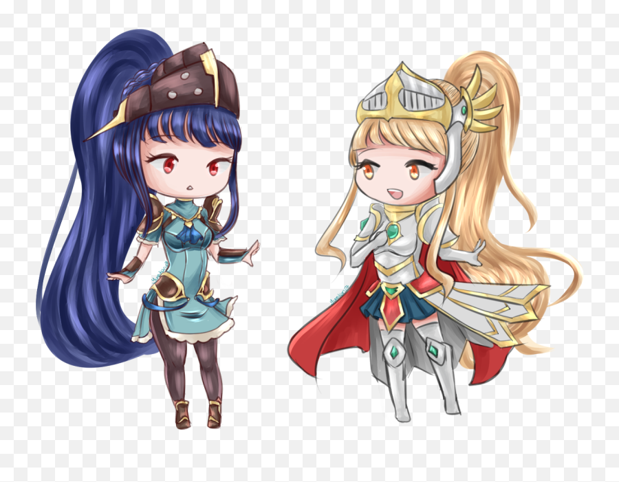 Claire And Clairfe Echoes Cosplaying Each Other - Clair Fe Emoji,Gaia Online Emoticons Crown