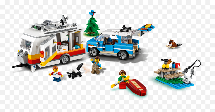 Caravan Family Holiday 31108 - Lego Creator 3in1 31108 Emoji,Lego Sets Your Emotions Area Giving Hand With You